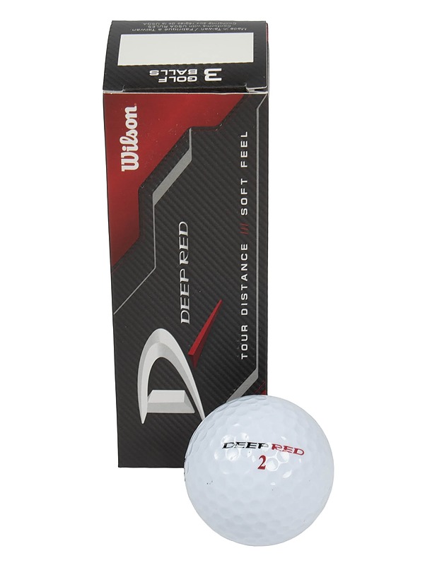 WILSON DeepRed golfpallot, 3kpl - Golf - 10105585555 - 0