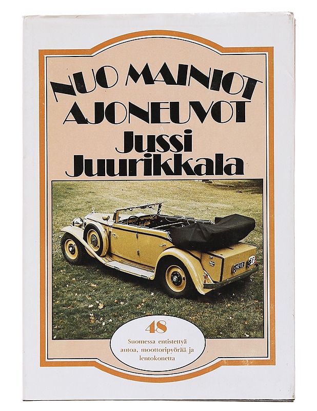 Nuo mainiot ajoneuvot - Jussi Juurikkala - Tietokirjat ja oppaat - 10105585574 - 0
