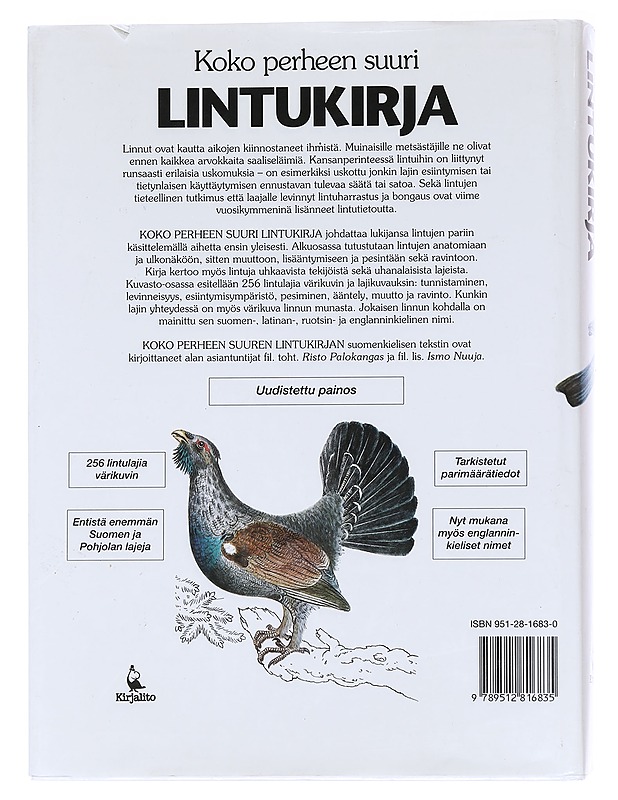 Koko perheen suuri lintukirja - Felix - Tietokirjat ja oppaat - 10105585591 - 1