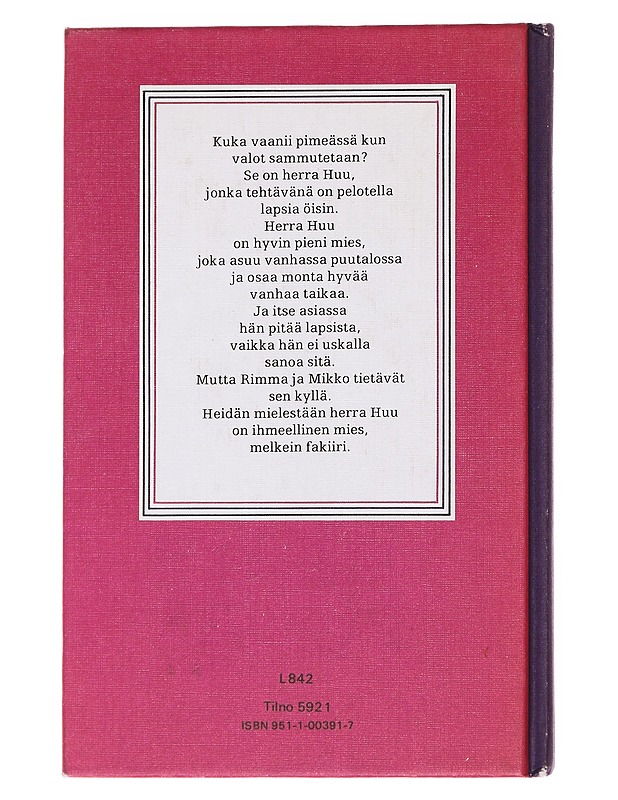 Herra Huu - Mäkelä, Hannu - Lastenkirjat - 10105585585 - 1