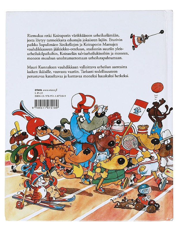 Suuri urheilukirja - Kunnas, Mauri - Lastenkirjat - 10105585586 - 1