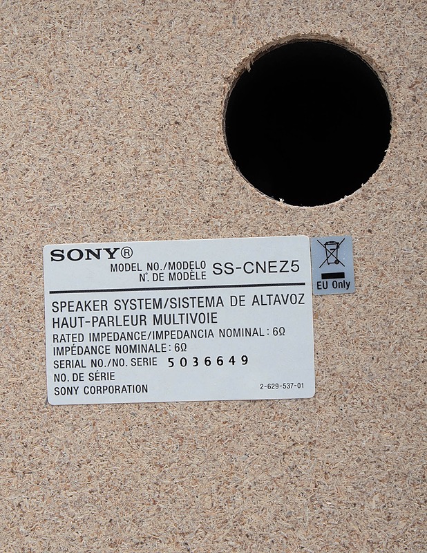 SONY SS-CNEZ5 -kaiutinpari  - Audio - 10105585613 - 2
