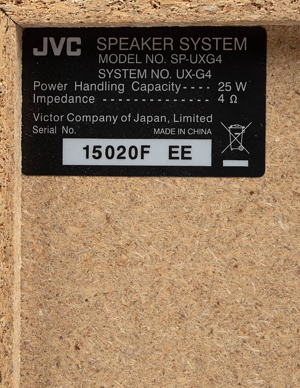 JVC SP-UXG4 -kaiutinpari - Audio - 10105585624 - 2