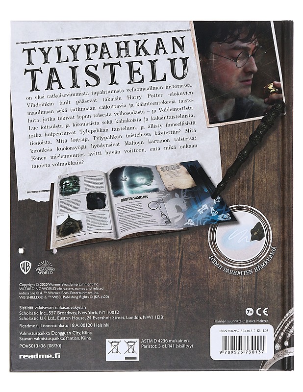 Tylypahkan taistelu / puolustus ja taikuus : elokuvakirja - Spinner, Cala - Lastenkirjat - 10105585646 - 1
