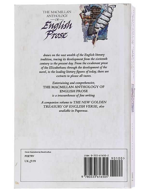 The Macmillian anthology of English Prase - Edward Leeson - Romaanit ja novellit - 10105585703 - 1
