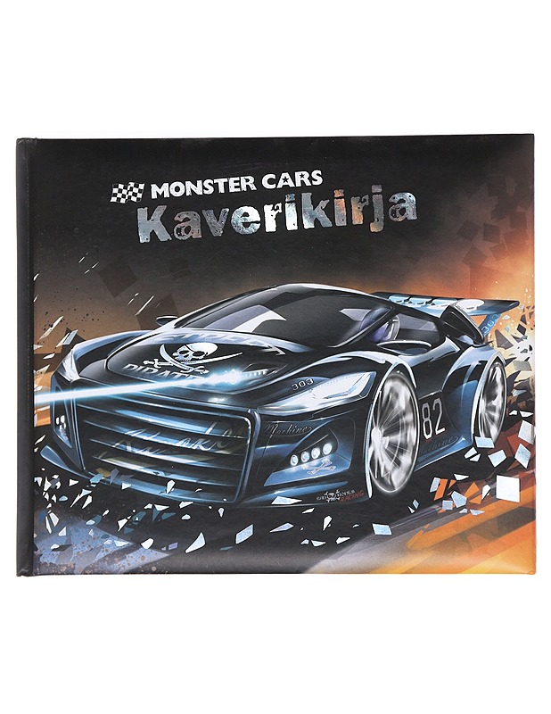 Monster Cars kaverikirja - Nuorten kirjat - 10105585775 - 0