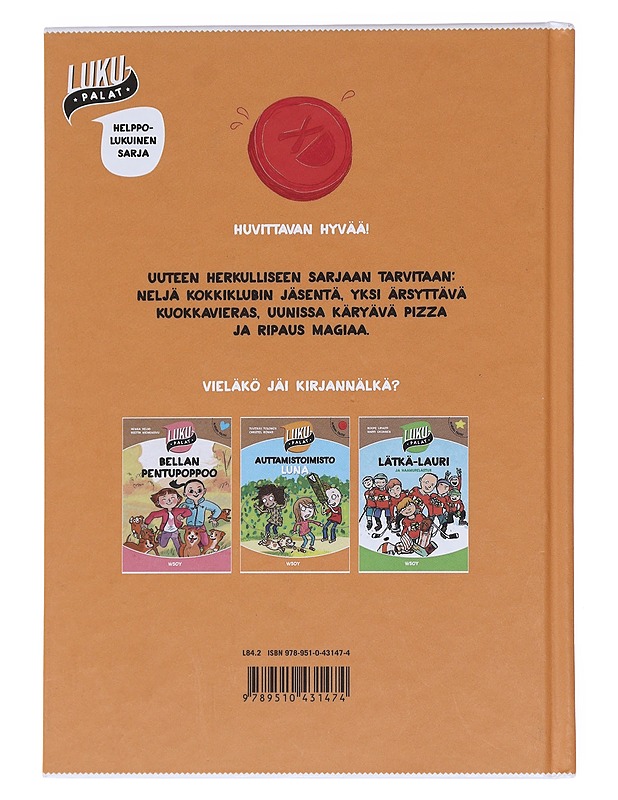 Kokkiklubi / maailman paras pizza - Supinen, Miina - Lastenkirjat - 10105585810 - 1