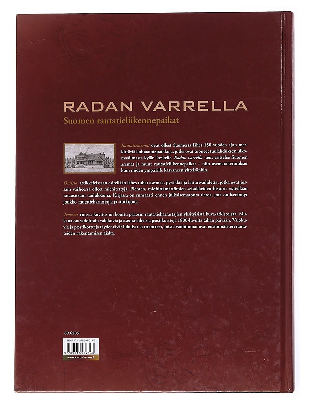 Radan varrella : Suomen rautatieliikennepaikat - Iltanen, Jussi - Harrastekirjat - 10105585897 - 1