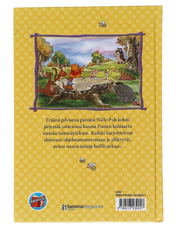 Nalle Puh Puolen hehtaarin metsön taitonäytös  - Lastenkirjat - 10105585923 - 1