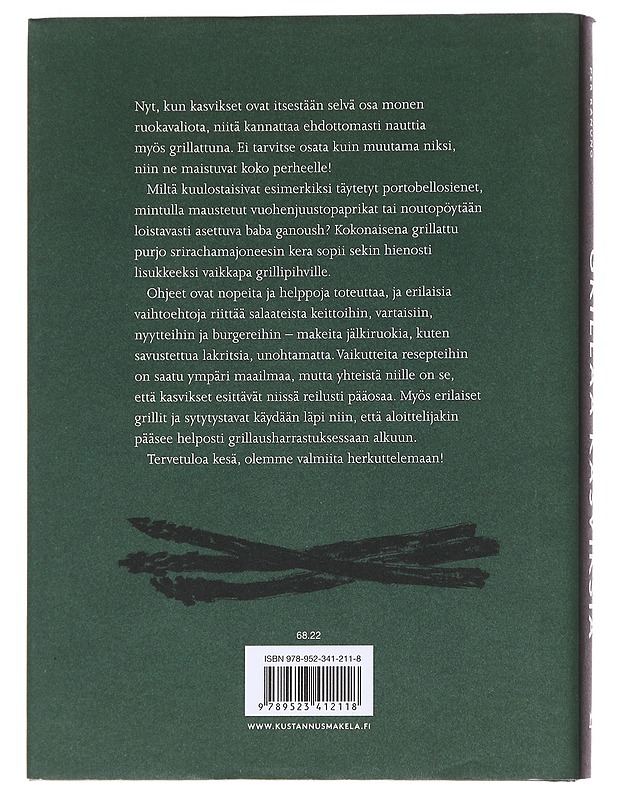 Grillaa kasviksia - Landqvist, Malin - Kirja lahjaksi - 10105585954 - 1