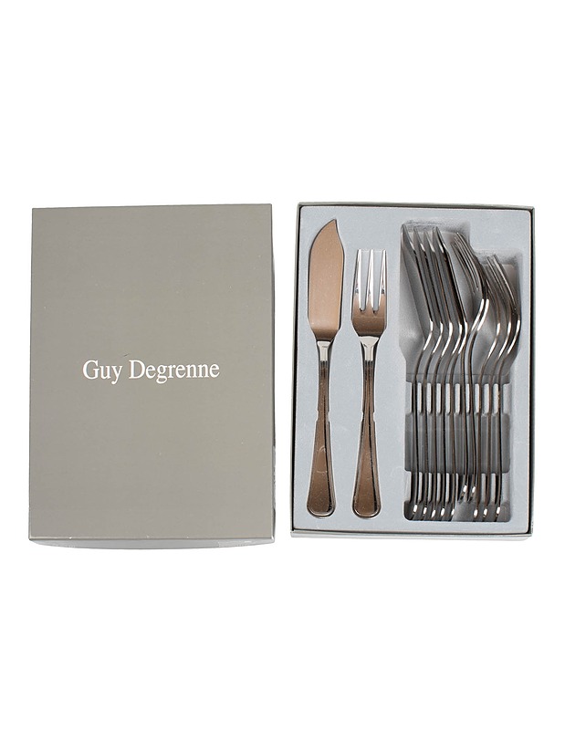 GUY DEGRENNE aterinsetti, 12 osaa - Aterimet - 10105585988 - 0