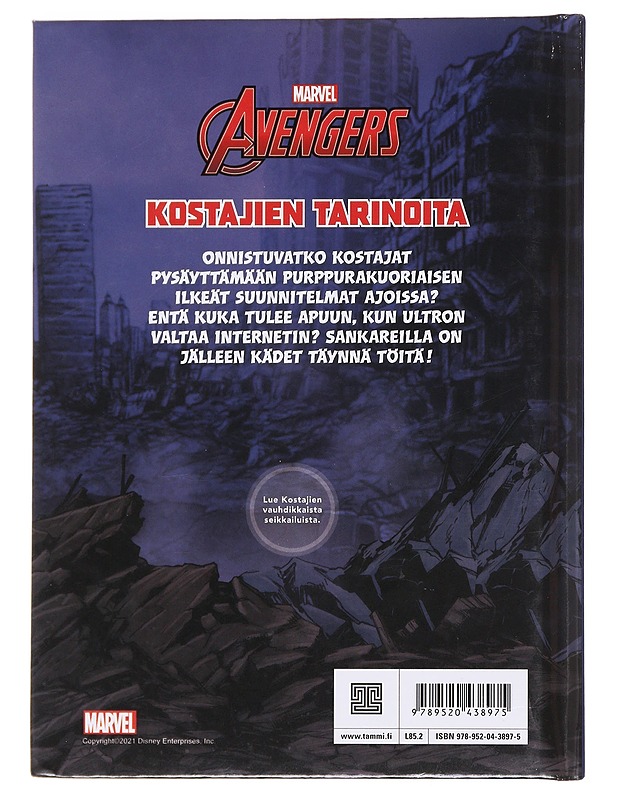 Avengers : kostajien tarinoita - Lastenkirjat - 10105585996 - 1