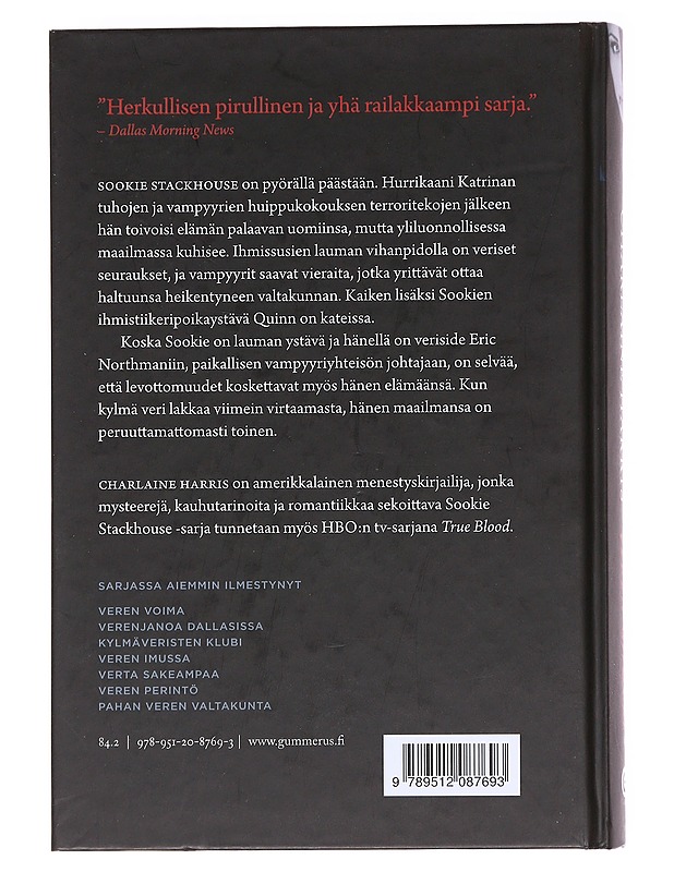 Veren sitomat - Harris, Charlaine - Romaanit ja novellit - 10105586077 - 1