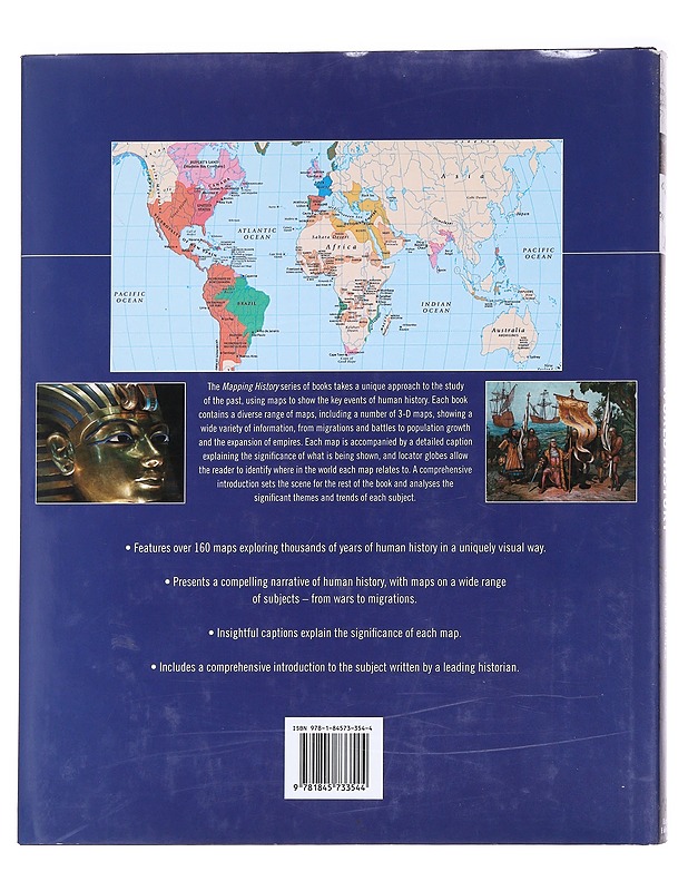 Mapping history Worlds history - Dr. Ian Barnes - Tietokirjat ja oppaat - 10105586095 - 1