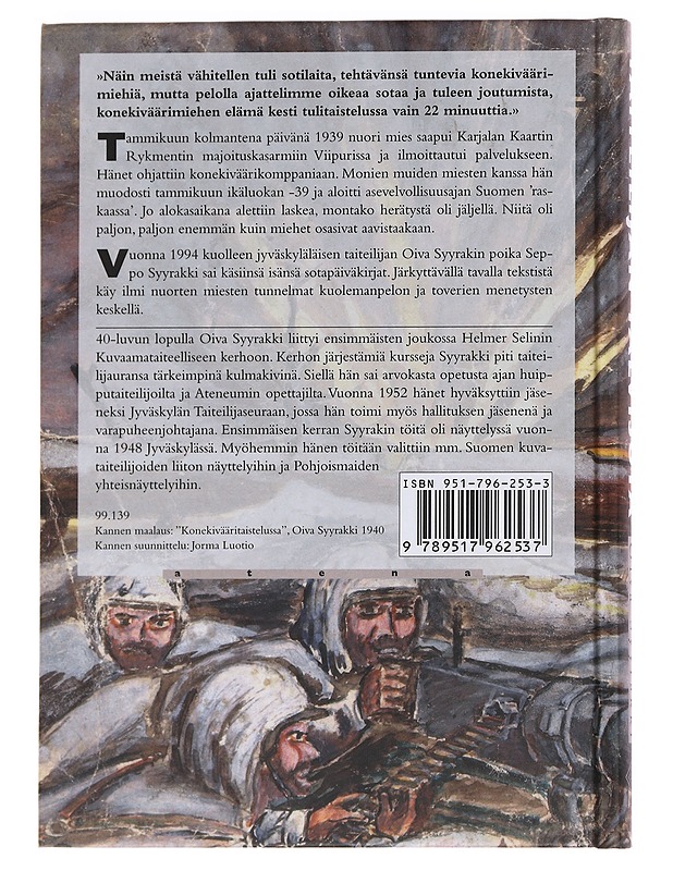 Taiteilijan talvisota - Oiva Syyrakki - Elämäkerrat ja muistelmat - 10105586098 - 1