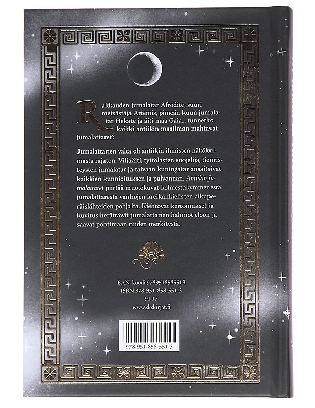 Antiikin jumalattaret - Liisa Kaski - Kirja lahjaksi - 10105586111 - 1