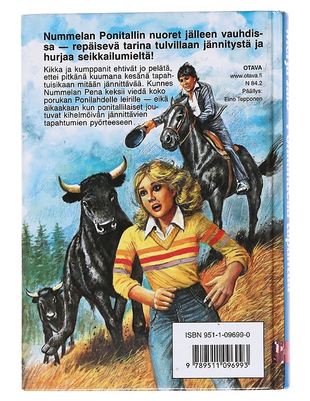 Ponilahdella tapahtuu - Merja Jalo - Nuorten kirjat - 10105586112 - 1