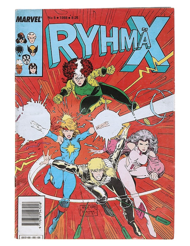 Ryhmä X 8/88 - Sarjakuvat - 10105586114 - 0
