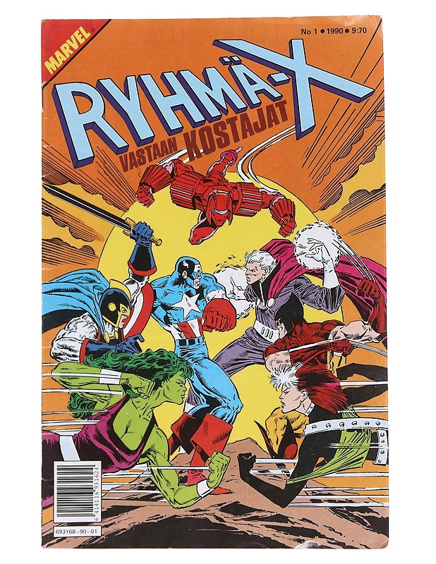 Ryhmä X 1/90 - Sarjakuvat - 10105586145 - 0
