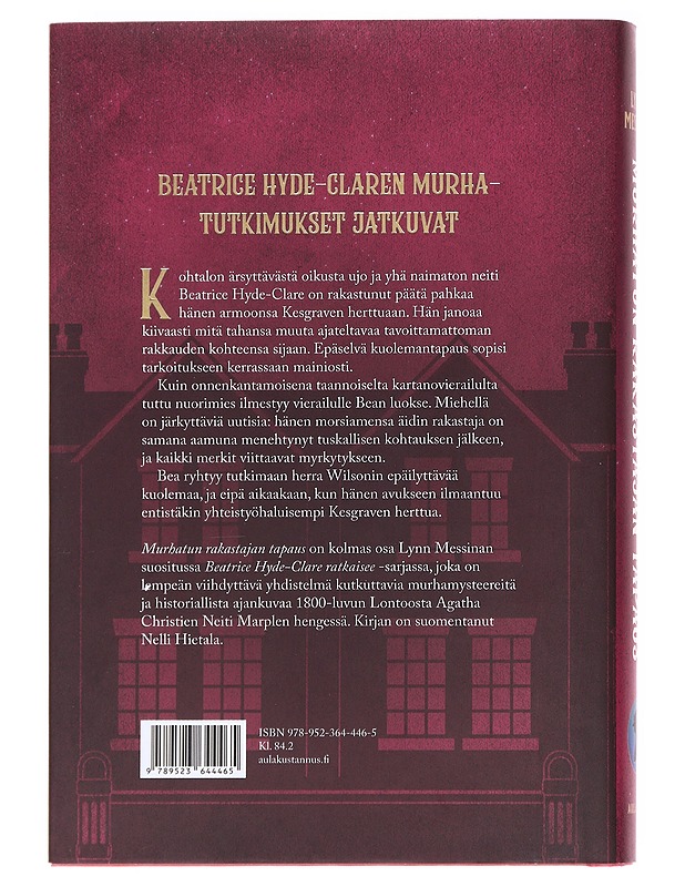 Murhatun rakastajan tapaus - Lynn Messina - Romaanit ja novellit - 10105586154 - 1