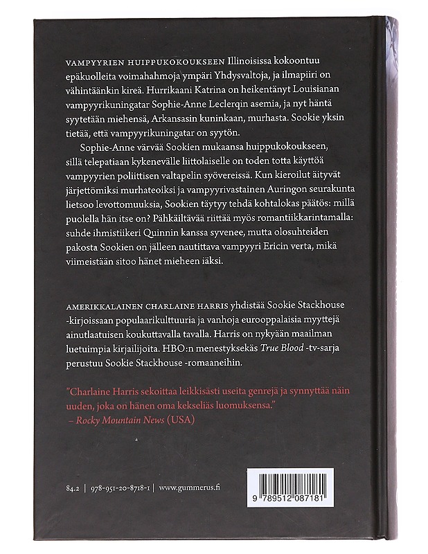 Pahan veren valtakunta - Harris, Charlaine - Romaanit ja novellit - 10105586183 - 1