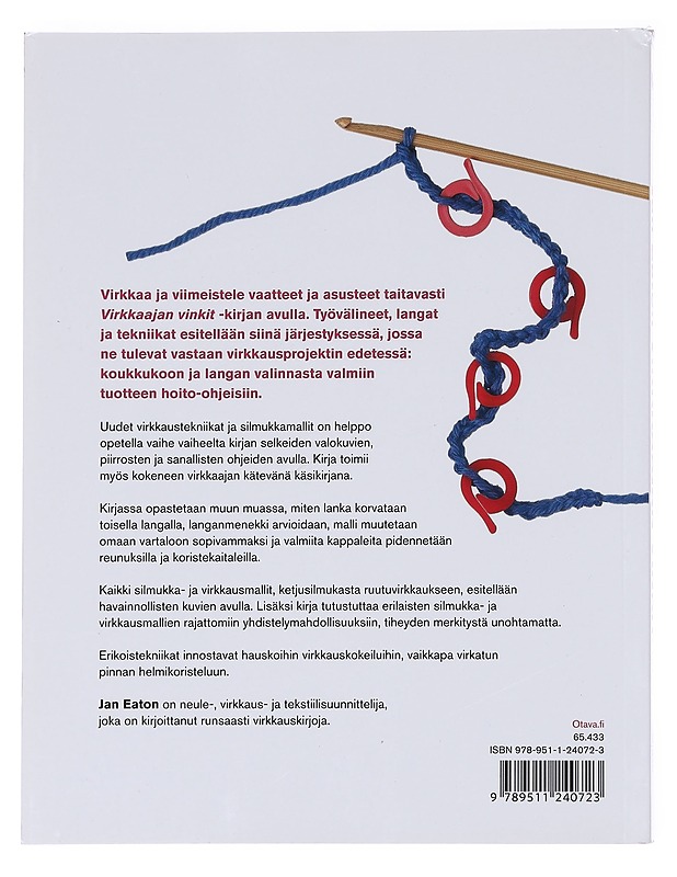 Virkkaajan vinkit / yli 300 tekniikkaa, ohjetta ja vinkkiä - Jan Eaton - Tietokirjat ja oppaat - 10105586207 - 1