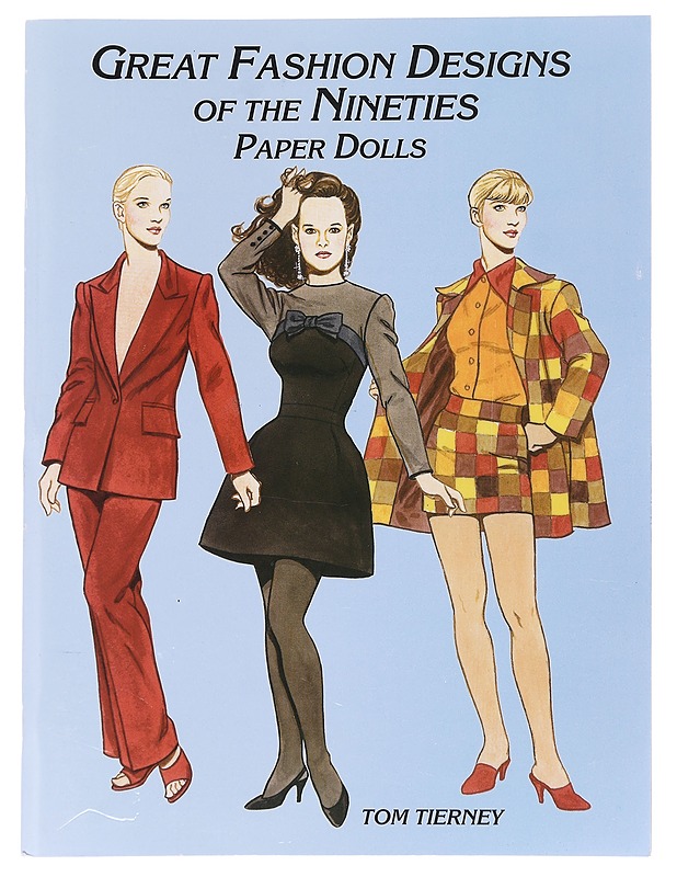 Great Fashion Designs of the Nineties : Paper Dolls - Tierney, Tom - Historiakirjat - 10105586235 - 0