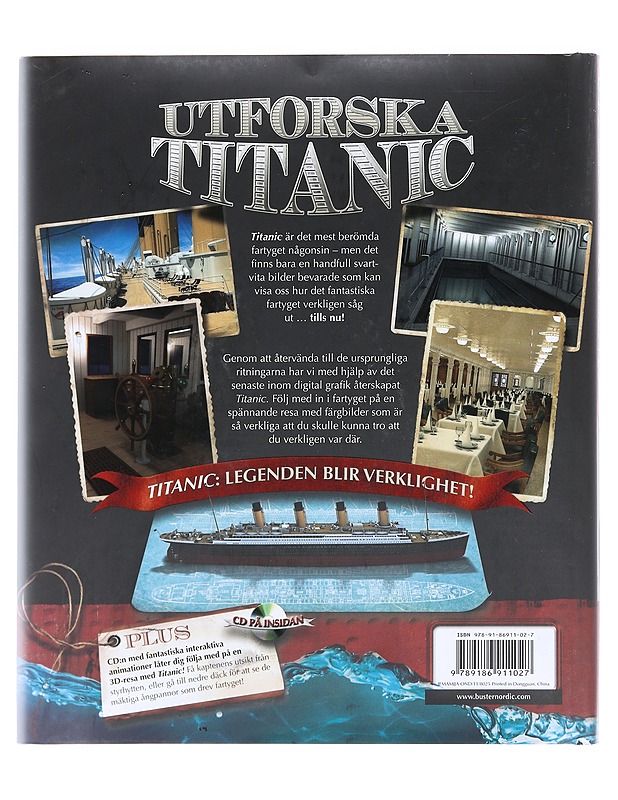 Utforska Titanic / häpnadsväckande nya bilder, återskapande med digital teknik - Chrisp, Peter - Historiakirjat - 10105586257 - 1