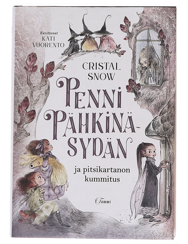 Penni Pähkinäsydän ja pitsikartanon kummitus - Snow, Cristal - Lastenkirjat - 10105586262 - 0