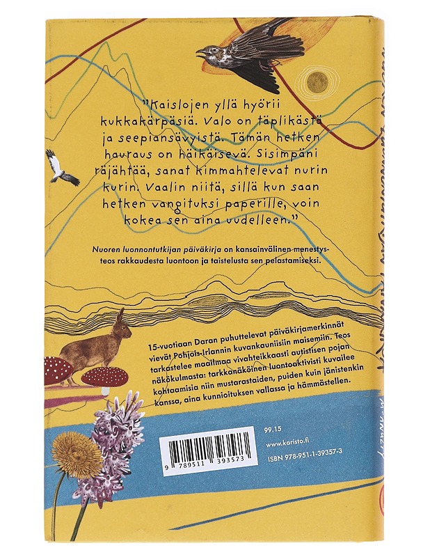 Nuoren luonnontutkijan päiväkirja - McAnulty, Dara - Elämäkerrat ja muistelmat - 10105586267 - 1