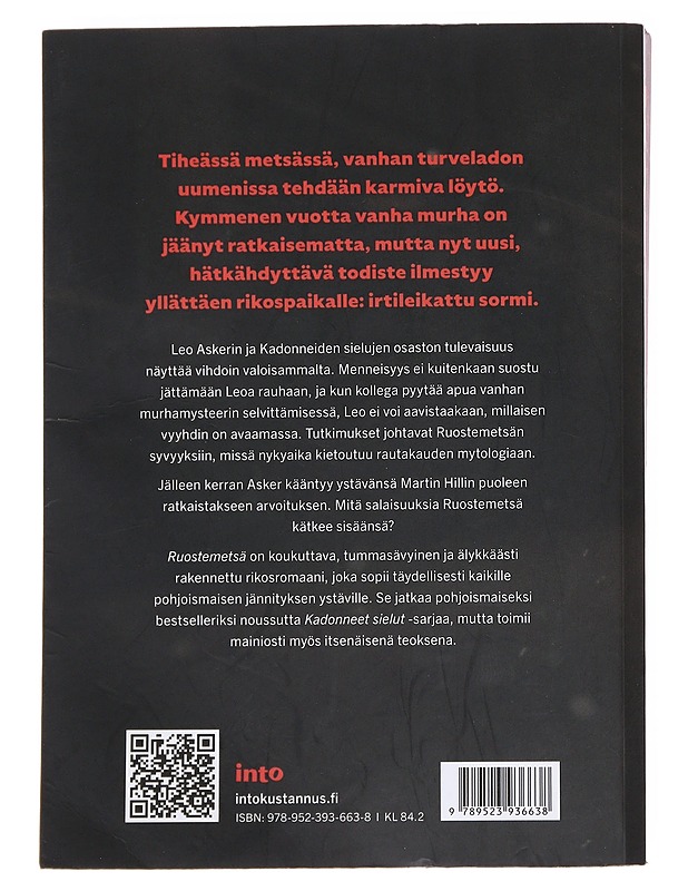 Ruostemetsä - De la Motte, Anders - Romaanit ja novellit - 10105586276 - 1