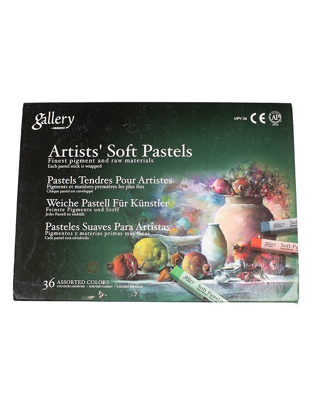 GALLERY Soft Kuivapastellit, 36 kpl - Askartelu - 10105586300 - 0