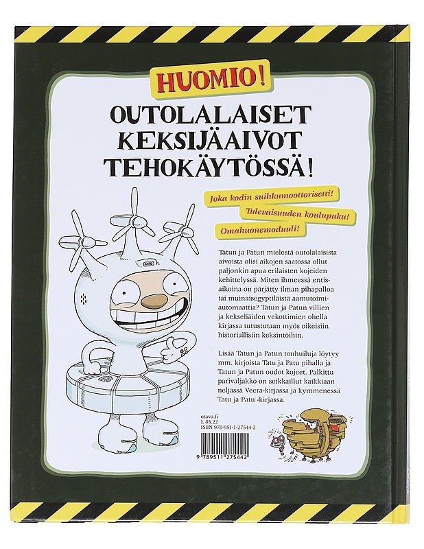 Tatun ja Patun kummat keksinnöt kautta aikojen - Havukainen, Aino - Lastenkirjat - 10105586357 - 1
