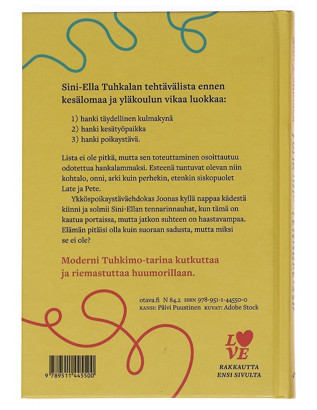 Tuhkimo tennareissa - Sari Luhtanen - Nuorten kirjat - 10105586379 - 1