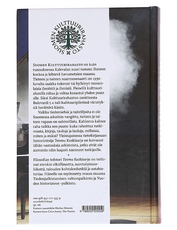 Suuri tammi / kertomuksia kulttuurista, rahasta ja Suomen Kulttuurirahastosta - Teemu Keskisarja - Taide- ja kulttuurikirjat - 10105586380 - 1
