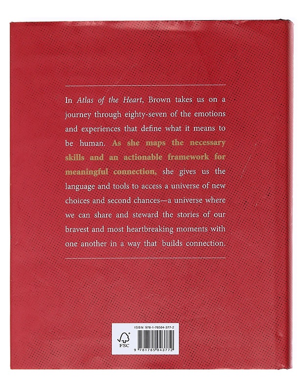 Atlas of the heart  - Brené Brown - Tietokirjat ja oppaat - 10105586457 - 1