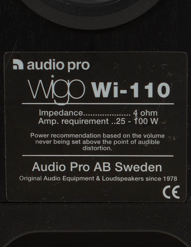 AUDIO PRO Wigo Wi-110 kaiutin pari - Audio - 10105586462 - 3