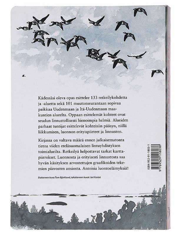 Uudenmaan lintupaikkaopas - Juvonen, Arto - Tietokirjat ja oppaat - 10105586465 - 1