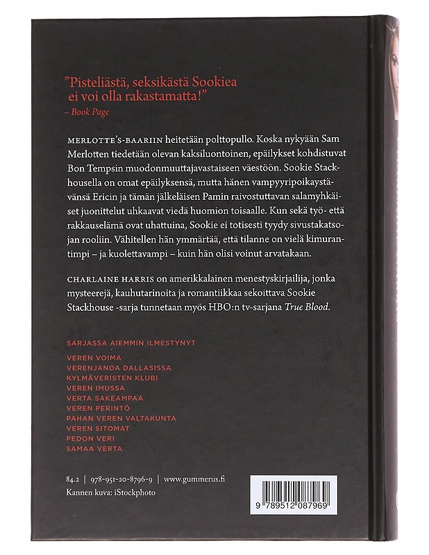 Veren muisti / Sookie Stackhouse -romaani - Harris, Charlaine - Romaanit ja novellit - 10105586480 - 1