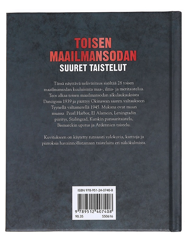 Toisen maailmansodan suuret taistelut - Butler, Rupert - Tietokirjat ja oppaat - 10105586488 - 1