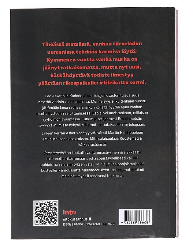 Ruostemetsä - De la Motte, Anders - Romaanit ja novellit - 10105586519 - 1