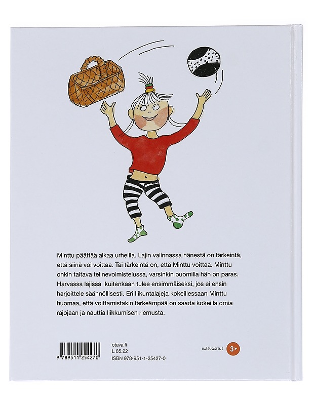 Minttu urheilee - Maikki Harjanne - Lastenkirjat - 10105586599 - 1