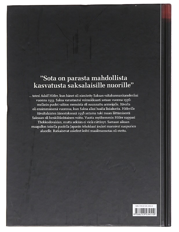 Valmiina sotaan - Christensen, Else - Historiakirjat - 10105586686 - 1