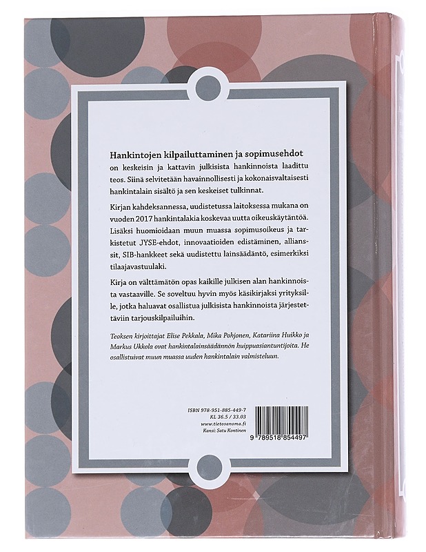 Hankintojen kilpailuttaminen ja sopimusehdot - Pekkala, Elise - Tietokirjat ja oppaat - 10105586688 - 1