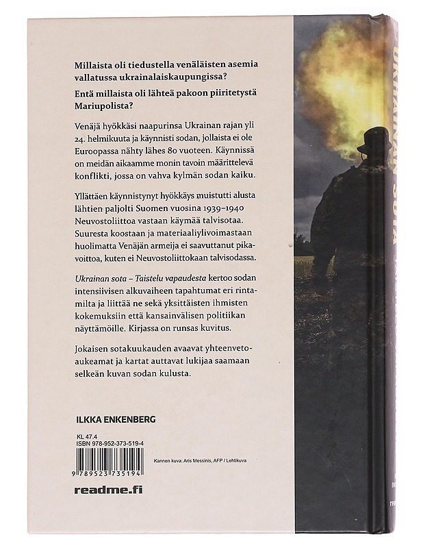 Ukrainan sota / taistelu vapaudesta - Ilkka Enkenberg - Historiakirjat - 10105586702 - 1