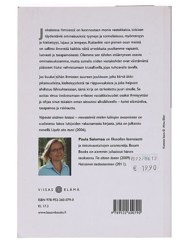 Vapauta sisäinen loistosi - Paula Salomaa - Tietokirjat ja oppaat - 10105586737 - 1