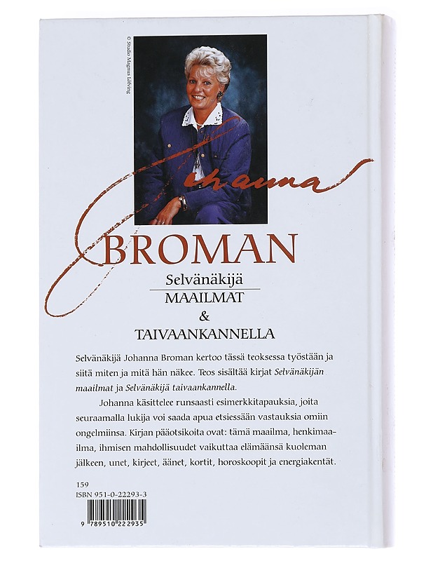 Selvänäkijä : maailmat & taivaankannella - Johanna Broman - Elämäkerrat ja muistelmat - 10105586752 - 1