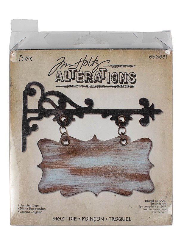 SIZZIX Riippuva kyltti -stanssi, 14x15,5 cm - Askartelu - 10105586775 - 0