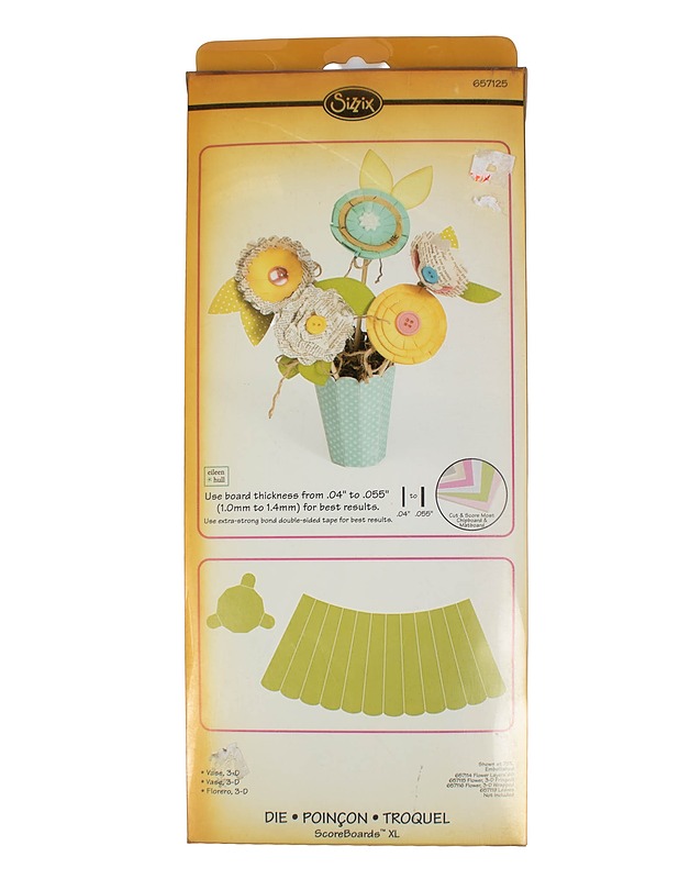 SIZZIX Kukat ruukussa -stanssi, 30,5x32,5 cm - Askartelu - 10105586789 - 0