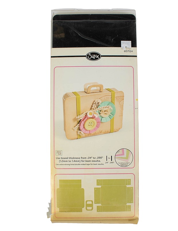 SIZZIX matkalaukku -stanssi,  15,5x36 cm - Askartelu - 10105586799 - 0
